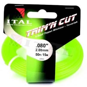 İTAL MİSİNA YUVARLAK 2,40 mm 15mt - 5li PAKET