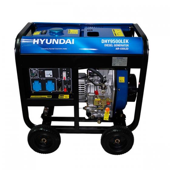 HYUNDAI DİZEL JENERATÖR  DHY9500LEK-3   7.5 KV  TRİFAZE