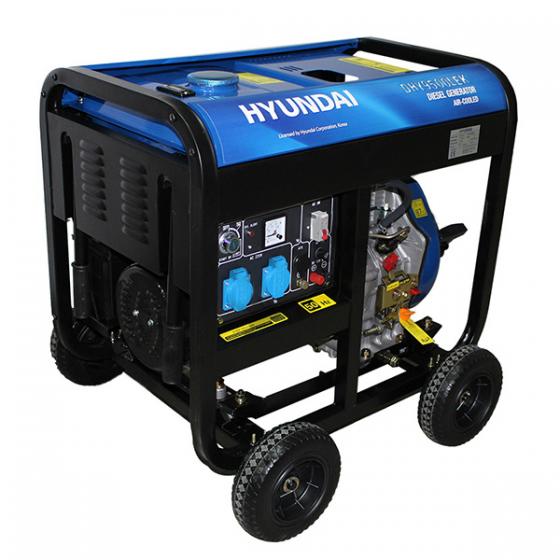 HYUNDAI DİZEL JENERATÖR  DHY9500LEK-D   7.5 KV  DUAL