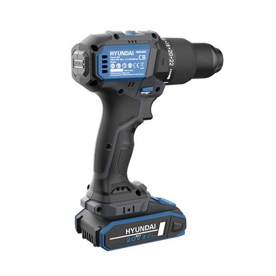HYUNDAI AKÜLÜ DARBELİ MATKAP-KÖMÜRSÜZ   60nm 1X2 AH