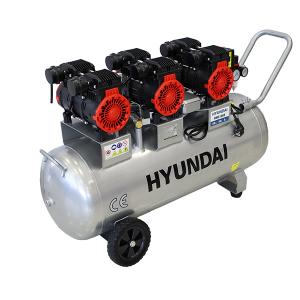 HYUNDAI KOMPRESÖR SESSİZ VE YAĞSIZ 1500Wx3  100LT