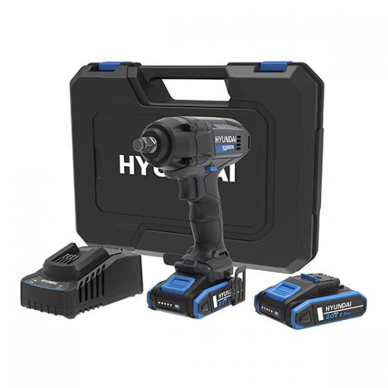 HYUNDAI AKÜLÜ DARBELİ SOMUN SIKMA 250 nm  AKÜLÜ ÇANTALI SET