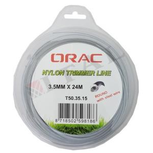 ORAC MİSİNA YUVARLAK TELLİ 3,50mm 24mt