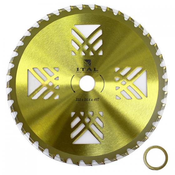 TIRPAN DAİRE TESTERE 40TX25.4X255M PROFESYONEL T13.00.010A PULLU