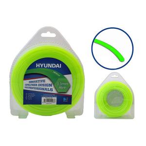 HYUNDAI MİSİNA 3.30mm 46mt  HEXCUT  FOSFORLU YEŞİL