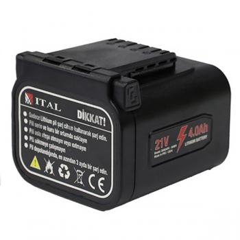 BATARYA ITAL  AKÜLÜ BUDAMA MAKASI PMX40 4AH 21V