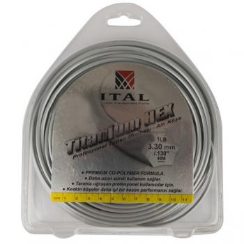 İTAL MİSİNA TİTANYUM 3.50mm 40 mt  GRİ