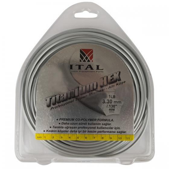 İTAL MİSİNA TİTANYUM 3.00mm 58 mt  GRİ